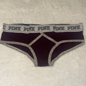 PINK Victoria's Secret Burgundy Underwear